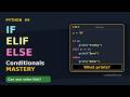 Python If Elif Else — Conditionals Mastery | PyMaster India #9 #Python