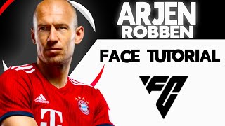 EAFC 25 How To Create Arjen Robben (Face) Simple Tutorial