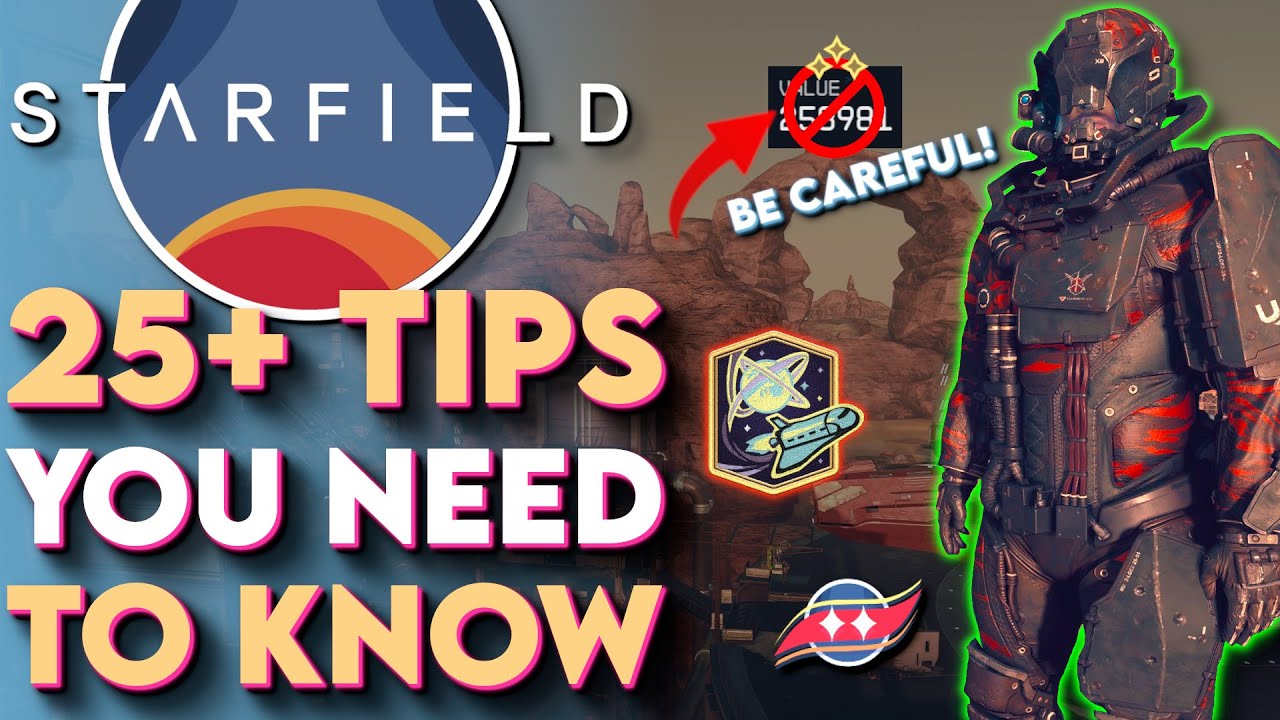 Starfield 25+ CRITICAL Tips You Need To Know! SPOILER FREE - (Starfield ...