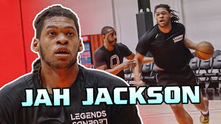 7'0 Jah Jackson Full Workout! Post Moves & More 🔥