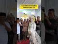 pengantin wanita dan pria menangis saat dipertemukan ‼️ #nangis #momenharu #nikah #manten #haru