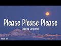 Sabrina Carpenter - Please Please Please (Lyrics)