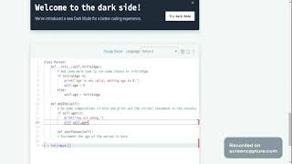 HackerRank 30 days of python,Day 4: Class vs. Instance #python #hackerrank #class #instance #coding