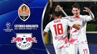 Shakhtar Donetsk vs. RB Leipzig: Extended Highlights | UCL Group Stage MD 6 | CBS Sports Golazo