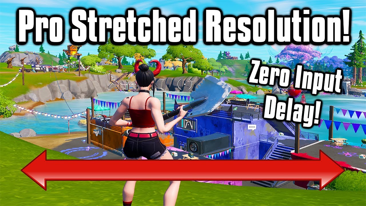 The NEW Stretched Resolution Every Pro Is Using! - Fortnite Display Scaling!