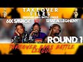 6ix Savagee vs Shae Allegheny: Round 1 || Takeover Bars Battle League ||VIEWERS CHOICE||