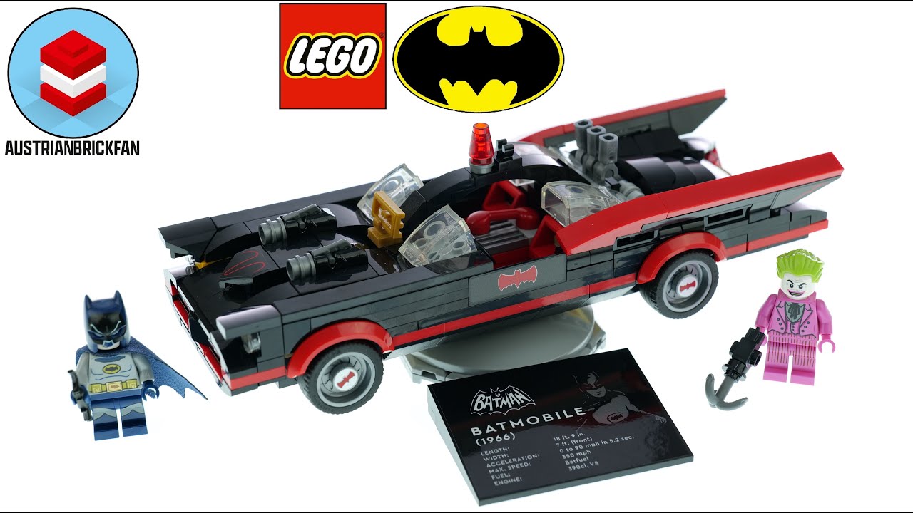 Lego DC Comics 76188 Batman Classic TV Series Batmobile - Lego Speed ...