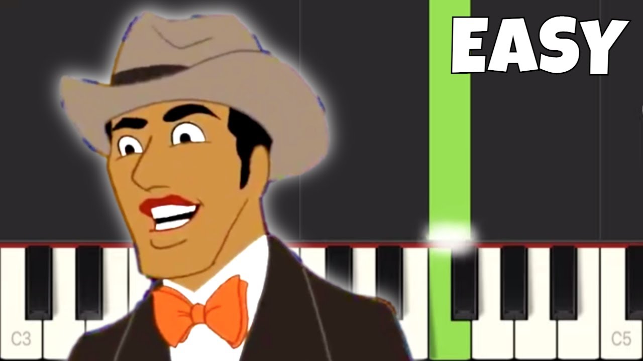 Animan Studios Meme Song Easy Piano Tutorial Ballin Acordes Chordify