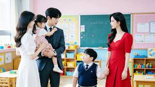 💔5yo girl was mocked for no father, but her CEO daddy appeared the next second!#chinesedrama