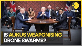 AUKUS military alliance places emphasis on swarm drone tech | Latest English News | WION