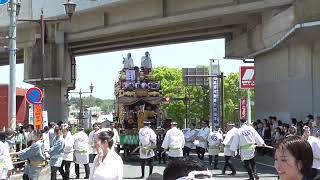 成田山車まつり 成田市制施行70周年記念曳き廻し 令和6年4月28日 仲之町