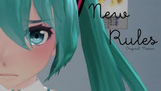 {MMD Original Motion} New Rules  - Miku