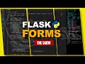 Flask Web Forms with Flask-wtf | Securely Create Forms & Retrieve User Input | Flask Tutorial Part 4