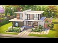 Warm Contemporary Family Home ☀️ | The Sims 4 Speed Build