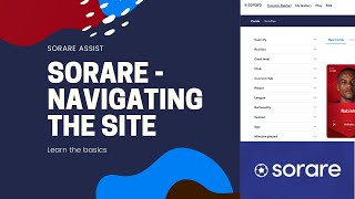 Sorare - Everything You Need To Know About Navigating The Sorare Website