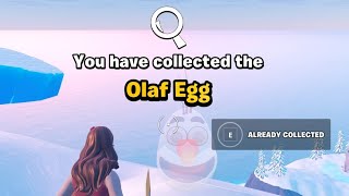 How YOU Can Find OLAF EGG in Fortnite 🔍 Egg Hunt 3 🥚? LOCATION SOLUTION 😍