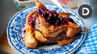 Nutella Stuffed Brioche French Toast ft. Ben from SORTED Food!