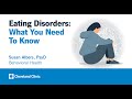 Eating Disorders: What You Need To Know | Susan Albers, PsyD