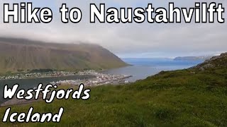 Hike to Naustahvilft - The Troll Seat in Isafjordur, the Westfjords of Iceland