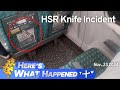 HSR Knife Incident, Here's What Happened – Saturday, November 23, 2024 | TaiwanPlus News