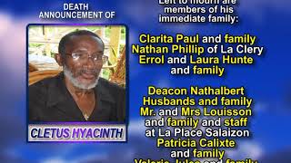 Cletus Hyacinth long