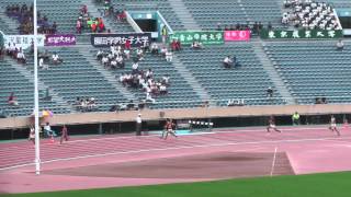 陸上 インカレ Men 4x400mR 予選-3 第82回日本学生陸上競技 2013.9.7