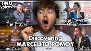 DISCOVERING MARCELITO POMOY! (The Prayer, The Power of Love, Time to Say Goodbye | Vocal Reaction)