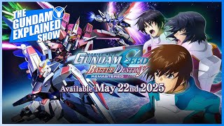 G Generation History \u0026 Seed Battle Destiny Announcement [The Gundam Explained Show 186]