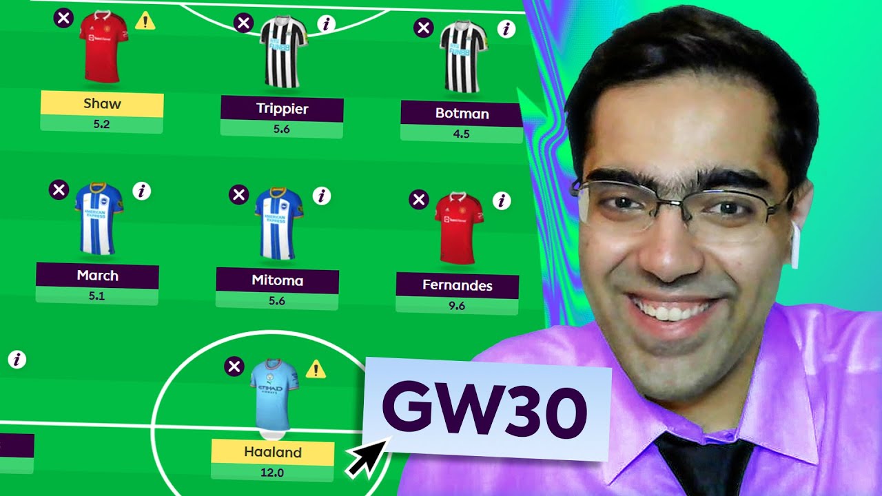 HAALAND RETURNS! | FPL Expert BigManBakar's Team Reveal, Tips & Advice ...