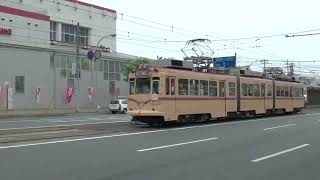 【路面電車動画】広島電鉄２９４　つりかけの音　３０００形　3004