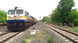 [ 2 in 1 ] 06334 THIRUVANANTHPURAM CENTRAL -VERAVAL EXP SKIPPING BHAKTINAGAR STATION !!