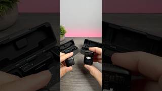 Size comparison of the DJI Mic Mini vs. the DJI Mic 2