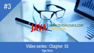 Ch #3 : OOP Tipe Data JAVA-Netbeans 8