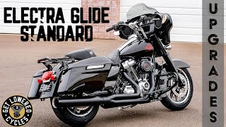 2020 Harley Electra Glide Standard Upgrades - Kraus Bars, Thrashin Floorboards, PM Air Cleaner