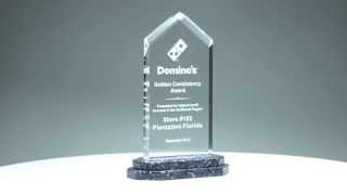 Peak Cultured Stone and Clear Acrylic Award