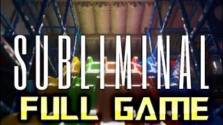 SUBLIMINAL | Full Game Walkthrough | No Commentary