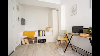 017B 170 sq ft double bed studio in Wan Chai; NO AGENCY FEE; Utility bills included with free WiFi