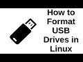 How to Format USB Drives in Linux