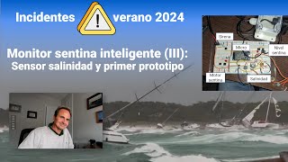 Monitor sentina de barco inteligente: Desarrollo sensor salinidad y primer prototipo