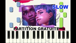 SLOW piano tutorial \