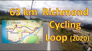 63 km Richmond BC Cycling Loop - 2020