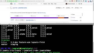 Installing multiple Joomla versions