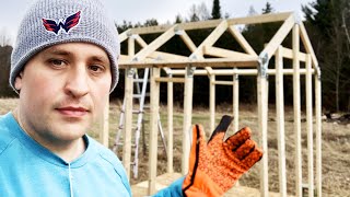 A Shed You Can Build in a Few Hours (Timelapse) 2x4 Basics EZ Shed Build