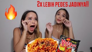 Makan samyang + Reading hate comments!!