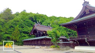 【備前国第一の宮・静寂なパワースポット】吉備津彦神社 《深緑の候》 （岡山県 岡山市）KIbitsuhiko Shrine - Deep Green Season | 4K +Music | 🇯🇵