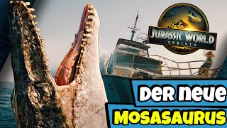 🦖 Der NEUE Mosasaurus in Jurassic World Rebirth – Design und Jagdverhalten erklärt! 🔥🌊