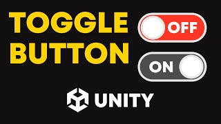 Unity Toggle : How To Create a Toggle Button in Unity | Unity Tutorial