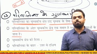 Magnetic Effects of Electric Current notes in hindi