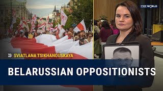 EU focuses on Belarusian opposition | Sviatlana Tsikhanouskaya