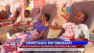 OBWETAAVU BW'OMUSAAYI - Abantu bagabye oguwerako okutaasa obulamu